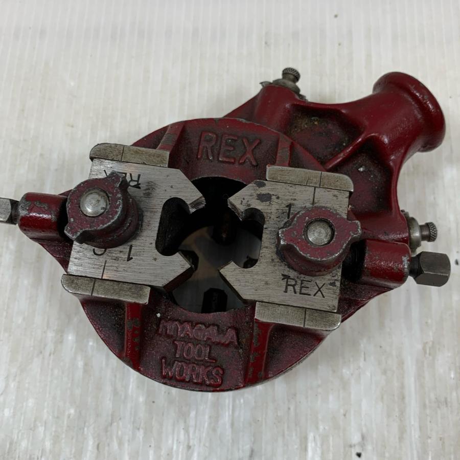 κκ REX レッキス 切断工具 ネジ切り ダイス一部欠品 2RC レッド 傷や