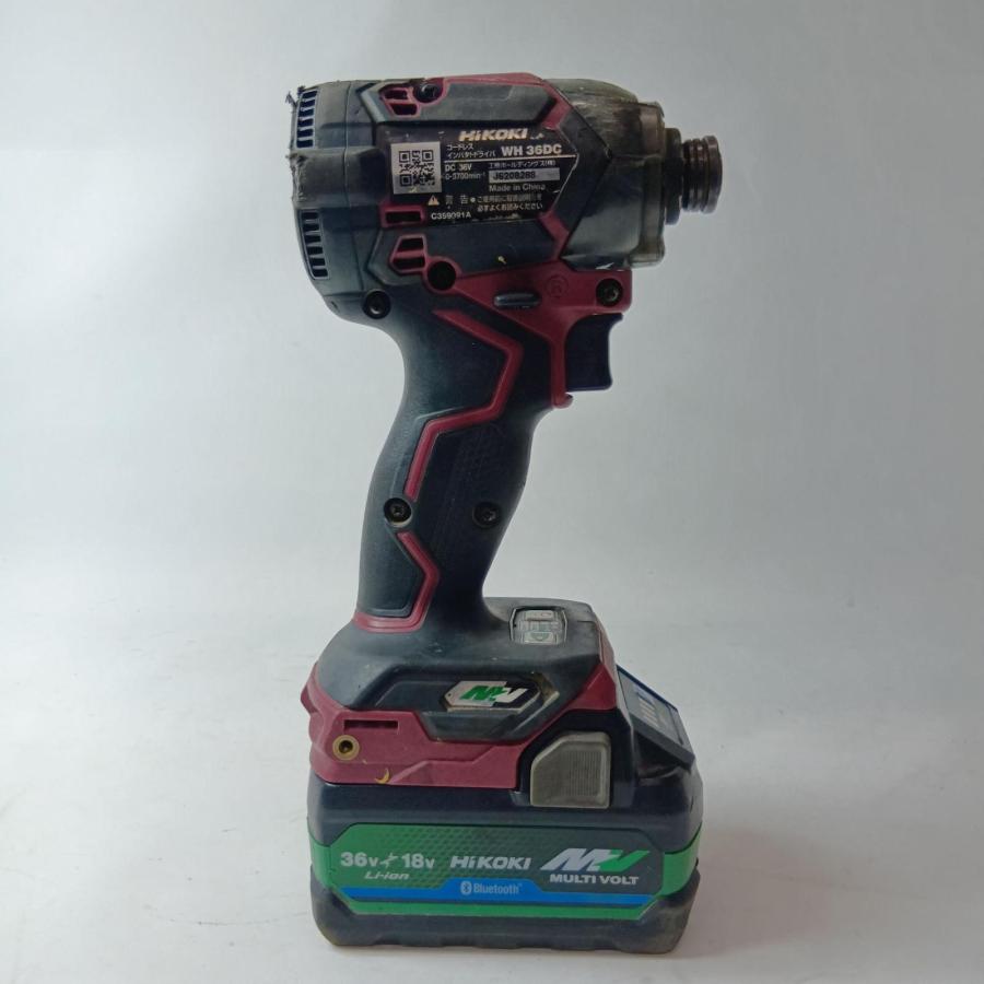 HiKOKI ハイコーキ インパクトドライバ WH36DC パープル コードレス式 