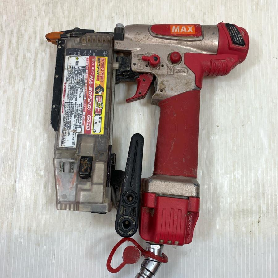 κκ MAX マックス エアツール 程度B ケース付 高圧 11C21900F HA-50P2(D 