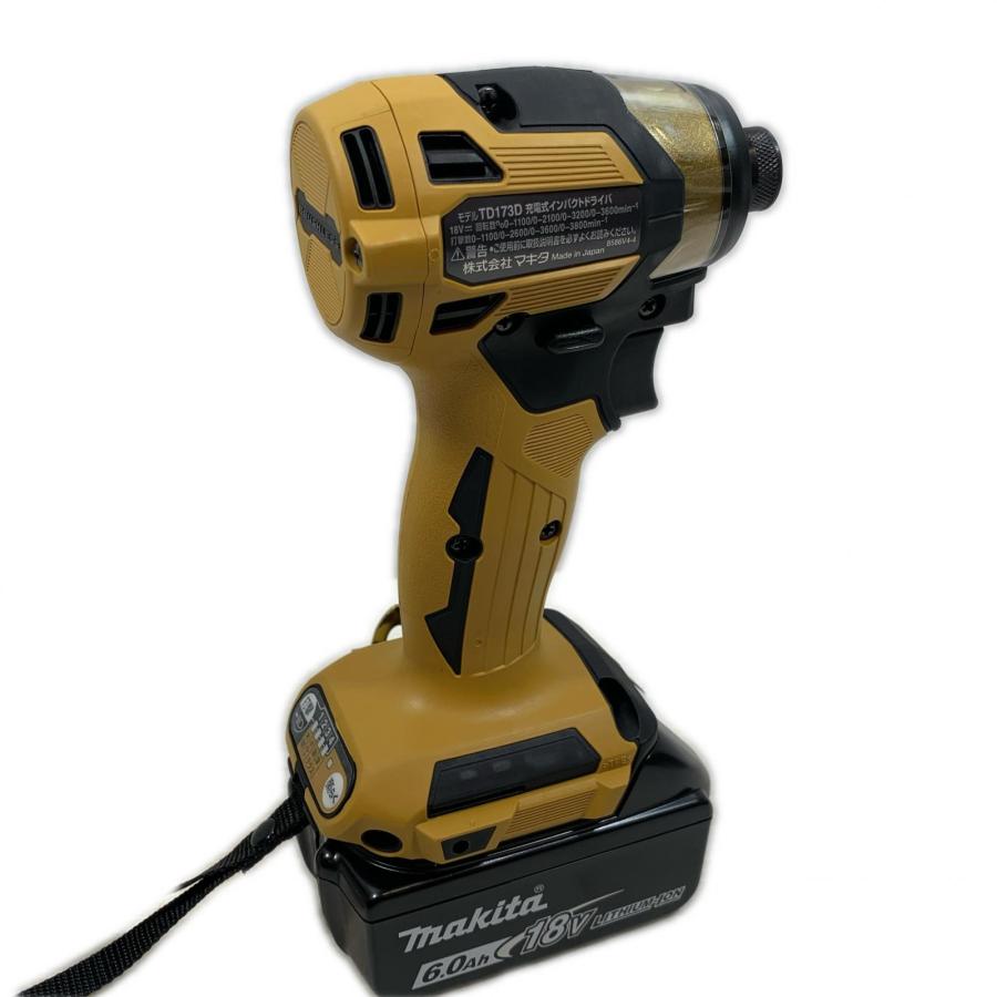 MAKITA マキタ 締め付け工具 インパクトドライバ コードレス式 18v 6.0 