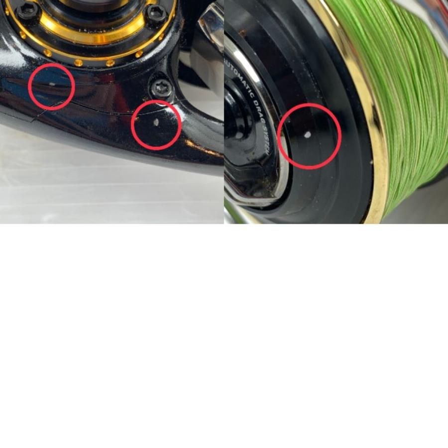 ττ DAIWA ダイワ スピニングリール 17モアザン 3012H 傷や汚れ ττ DAIWA ダイワ スピニングリール 17モアザン 3012H 傷や汚れ