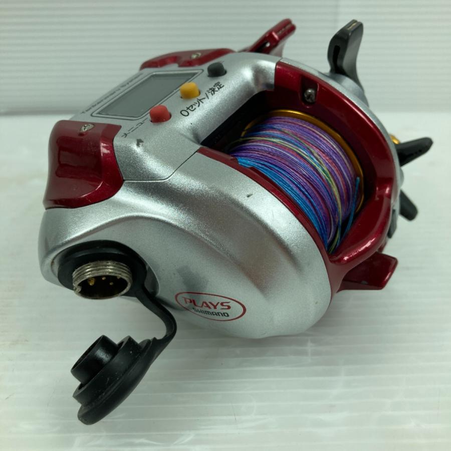 ττ SHIMANO シマノ 電動リール キズ有 600 PLAYS やや傷や汚れ ττ SHIMANO シマノ 電動リール キズ有 600 PLAYS やや傷や汚れ