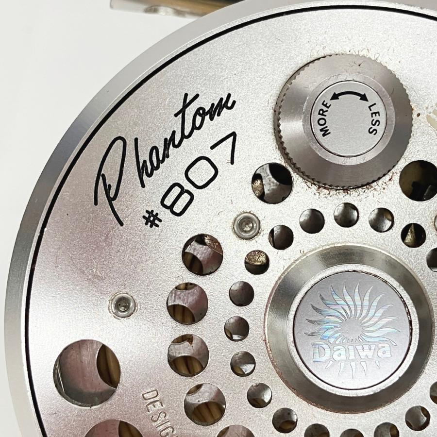 〇〇 DAIWA ダイワ Phantom ファントム #807 フライリール やや傷や