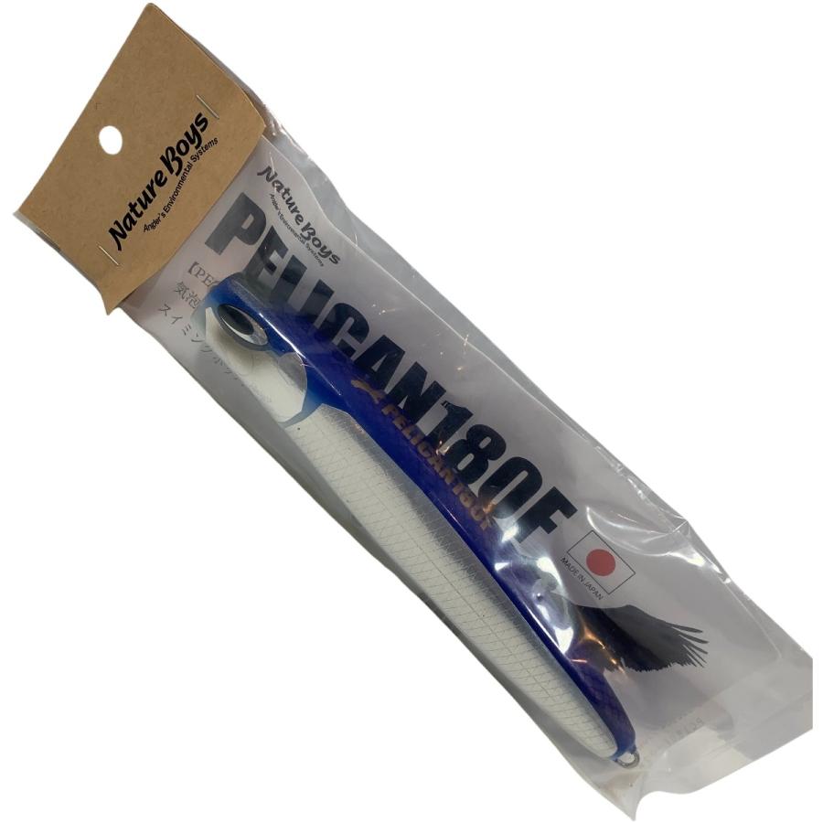 ネイチャーボーイズ ペリカン180F 60g アルミサンマ 新品未使用 ττ Nature Boys 釣り用品 ルアー ペリカン180F 60g アルミサンマ 未