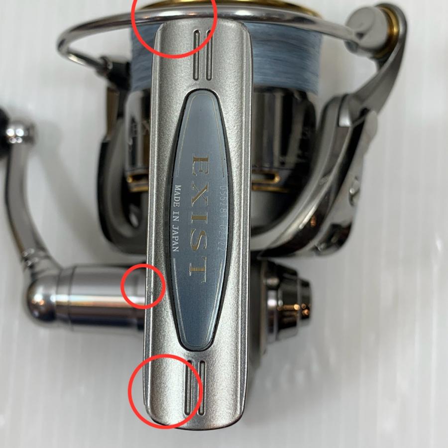 ττ DAIWA ダイワ スピニングリール 06イグジスト 055281 傷や ττ DAIWA ダイワ スピニングリール 06イグジスト 055281 傷や