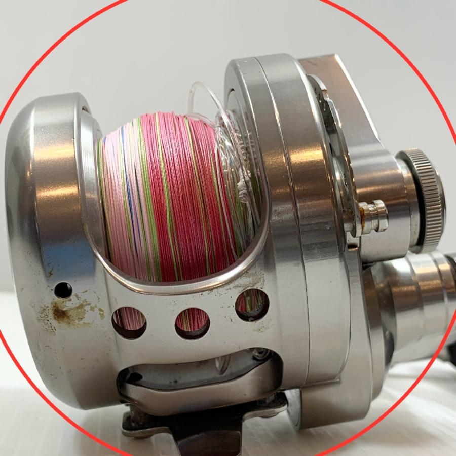 ττ STUDIO OCEAN MARK ベイトリール ブルーヘブンL120-Pw R 傷や ττ STUDIO OCEAN MARK ベイトリール ブルーヘブンL120-Pw R 傷や
