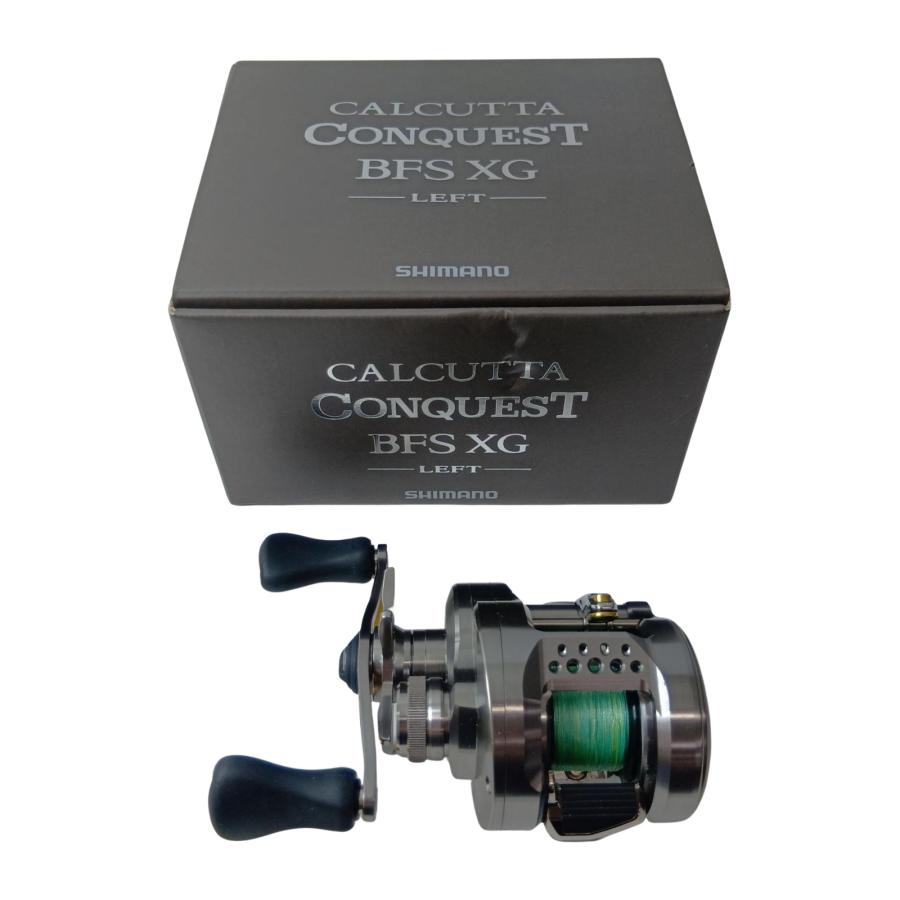 SHIMANO シマノ ベイトリール 23カルカッタコンクエストBFS XG 045713 リールポーチ付 SHIMANO シマノ ベイトリール 23カルカッタコンクエストBFS XG 045713