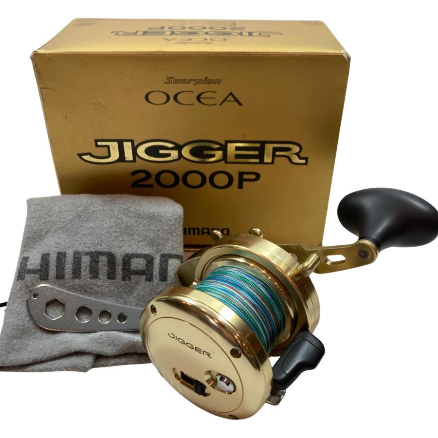 SHIMANO シマノ ベイトリール オシアジガー2000P RH302 傷や汚れあり 