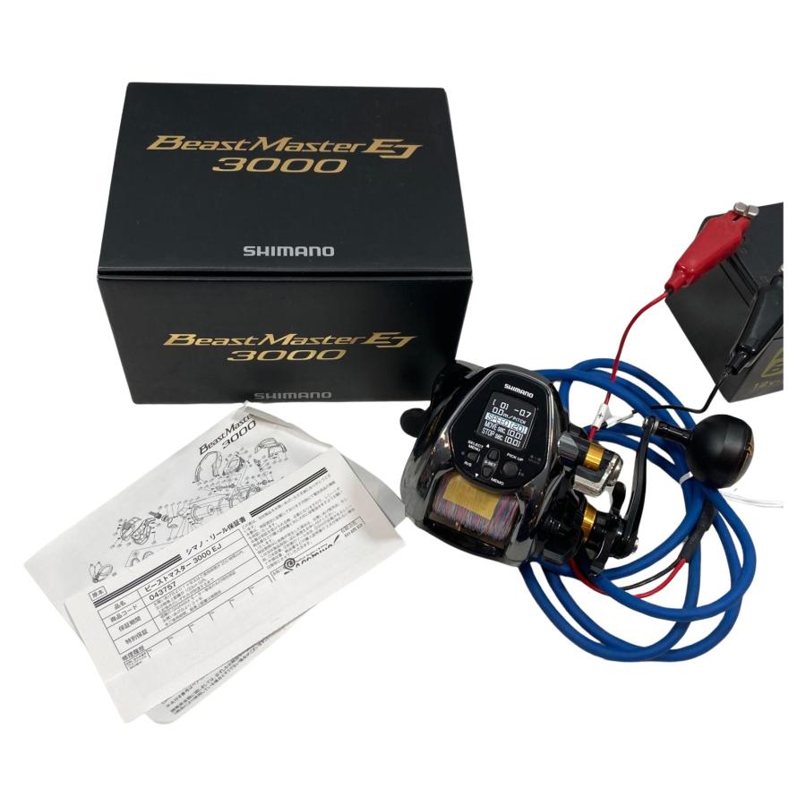 ττ SHIMANO シマノ 電動リール キズ・サビ有 箱付 21 ビーストマスター