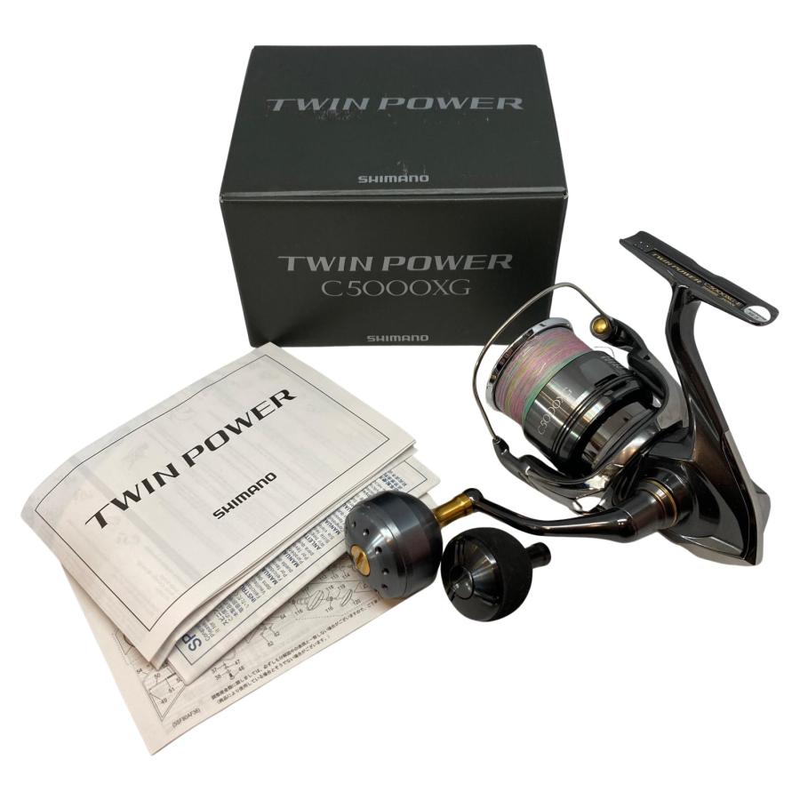 ττ SHIMANO シマノ スピニングリール 美品 箱付 24ツインパワー