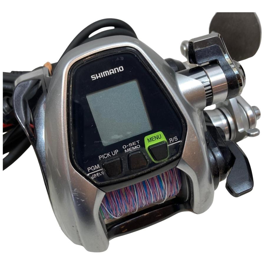 SHIMANO シマノ 15フォースマスター 3000 本体のみ【動作確認済】 ττ SHIMANO シマノ 電動リール 15フォースマスター3000 03401 やや傷や