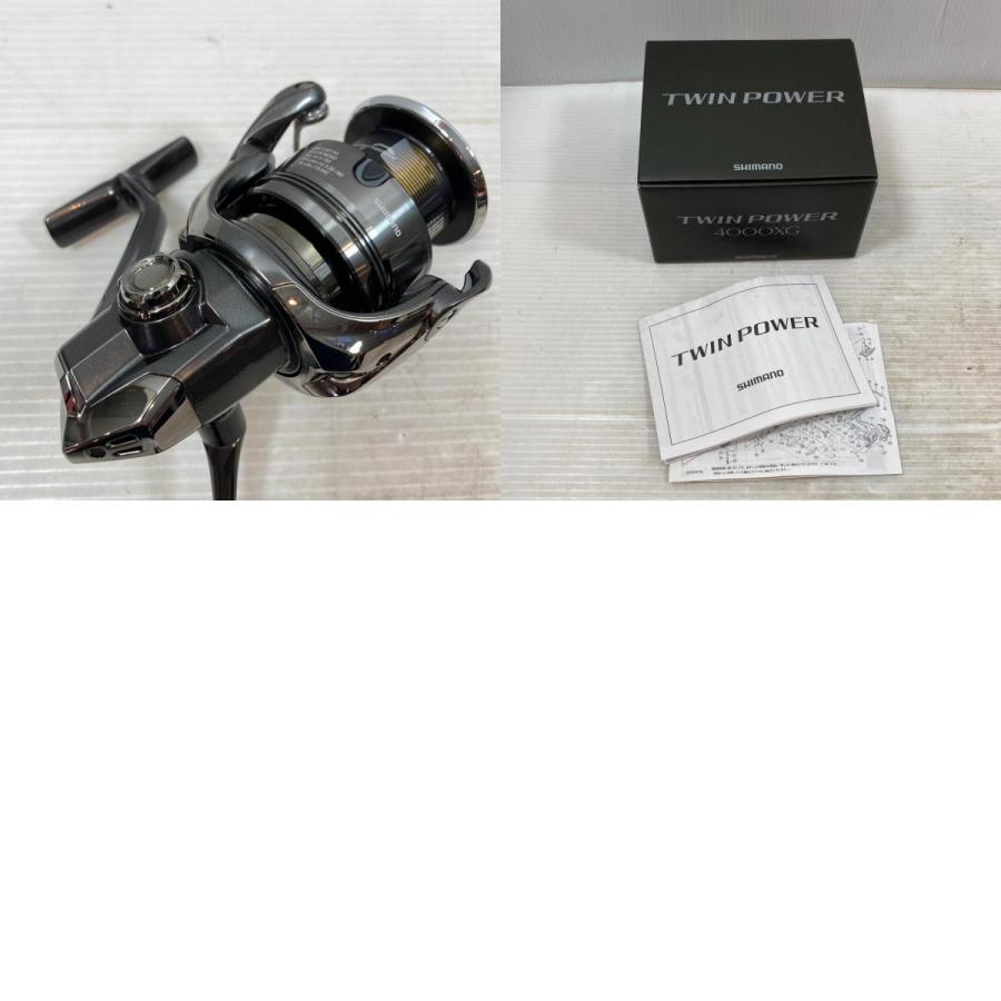 ττ SHIMANO シマノ スピニングリール  美品  24ツインパワー 4000XG 046871 目立った傷や汚れなし_9