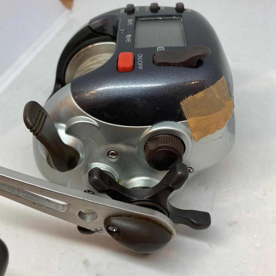 SHIMANO シマノ 電動リール  97電動丸 3000H  電源ケーブル付 RG113 傷や汚れありの画像