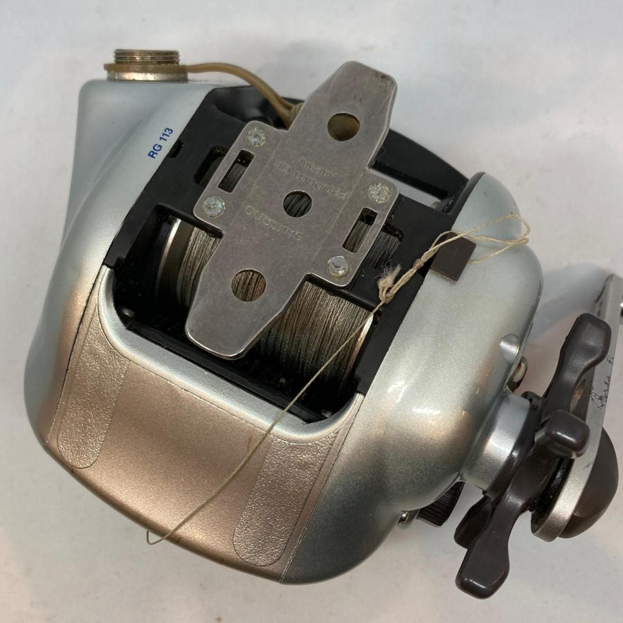 SHIMANO シマノ 電動リール  97電動丸 3000H  電源ケーブル付 RG113 傷や汚れありの画像