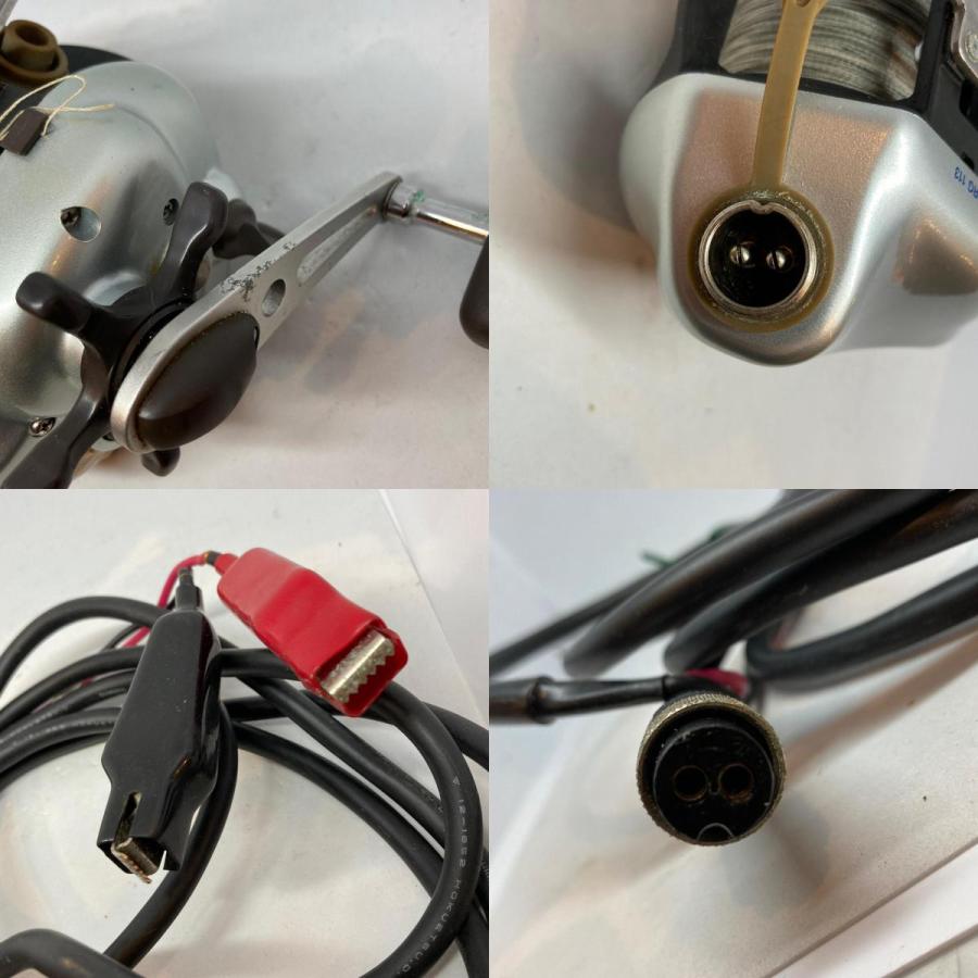 SHIMANO シマノ 電動リール  97電動丸 3000H  電源ケーブル付 RG113 傷や汚れありの画像