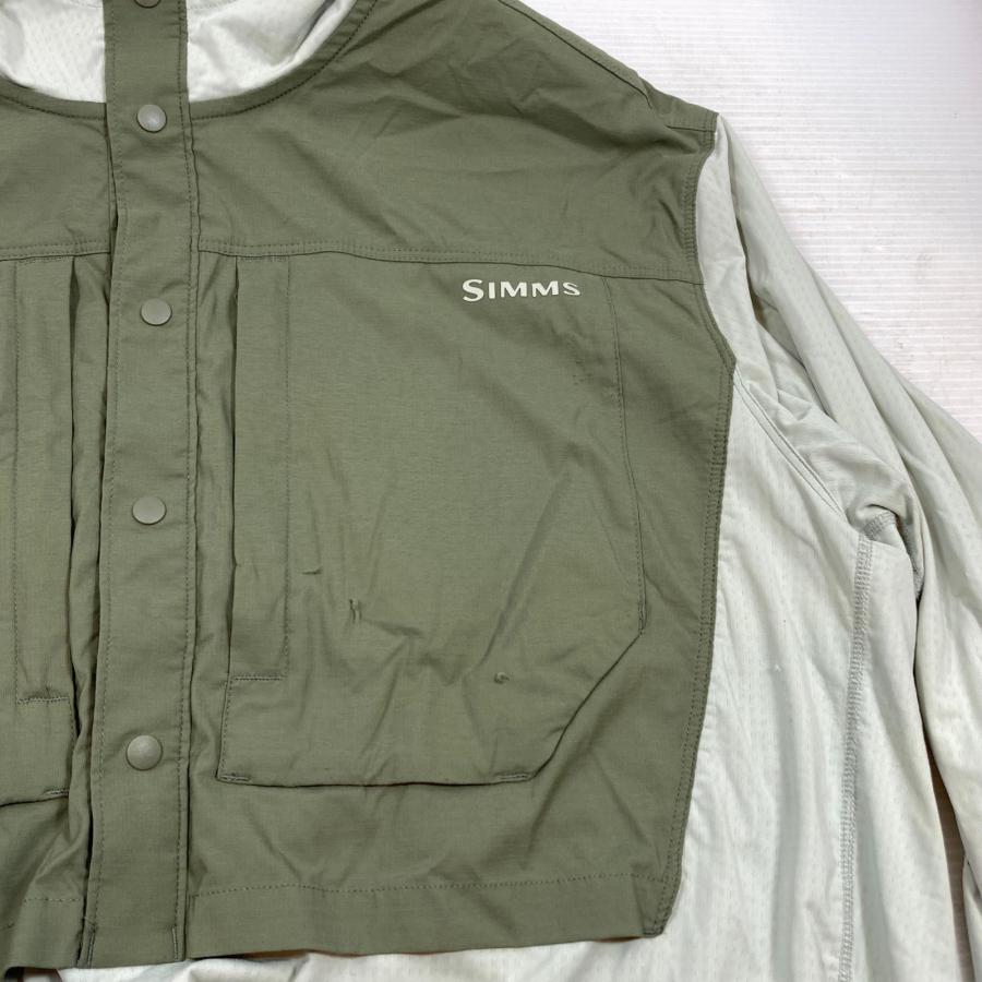 SIMMS フィッシングウェア SIZE XL オリーブ ラティテュード