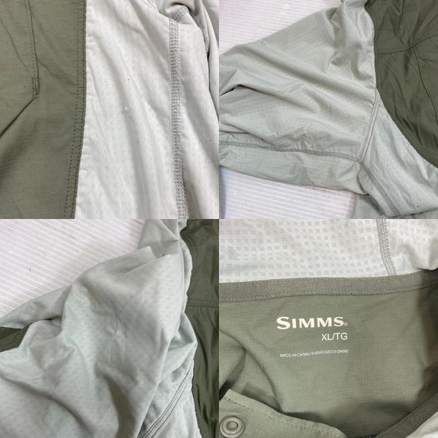 SIMMS フィッシングウェア SIZE XL オリーブ ラティテュード