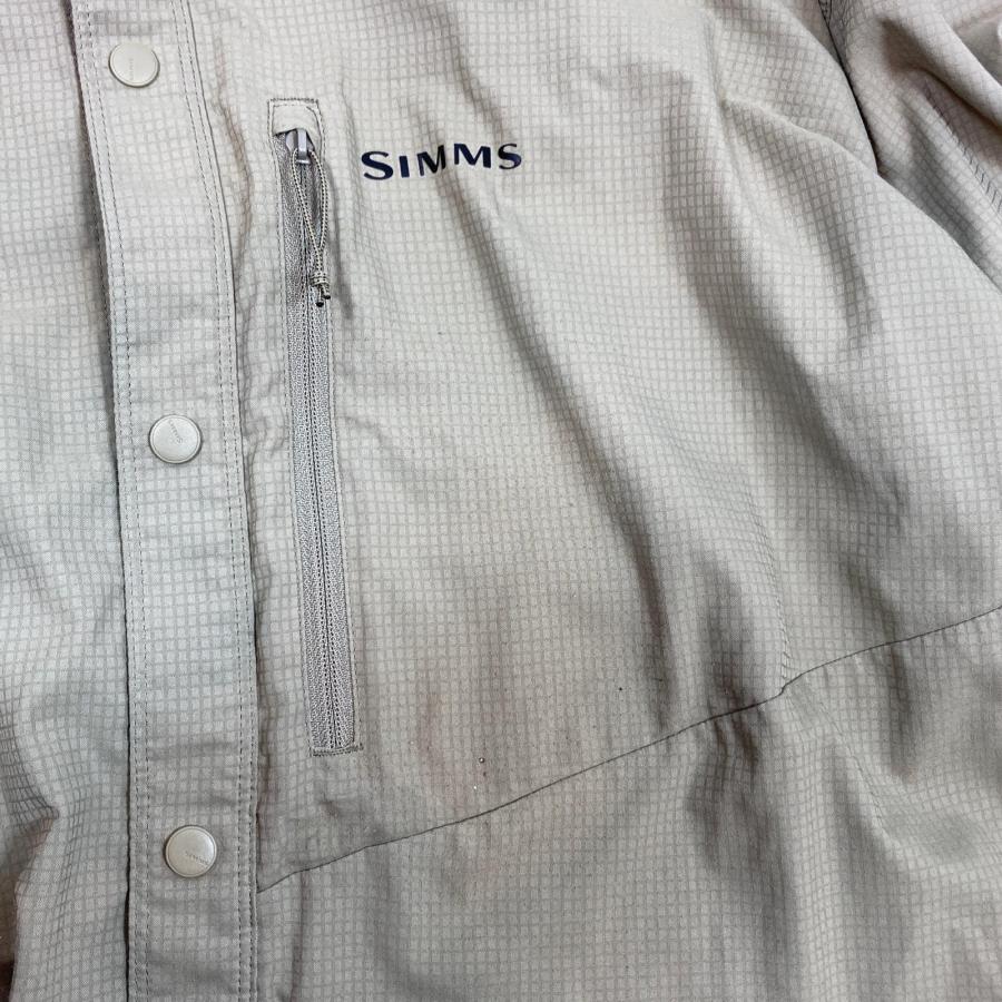 SIMMS フィッシングウェア SIZE XL ベージュ イントルーダーフーディー