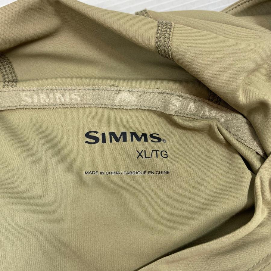 SIMMS フィッシングウェア  SIZE XL ベージュ イントルーダーフーディー ベージュ SIMMS フィッシングウェア SIZE XL ベージュ イントルーダーフーディー