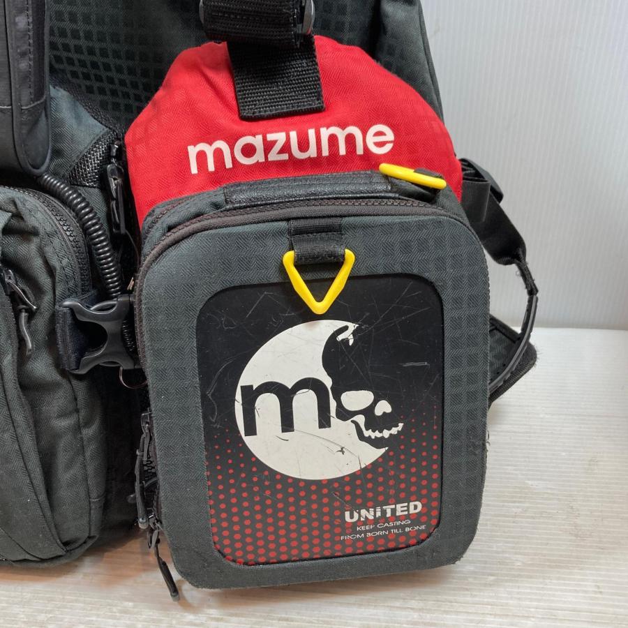 mazume マズメ ライフジャケット  レッドムーン  LJ8TH やや傷や汚れありの画像