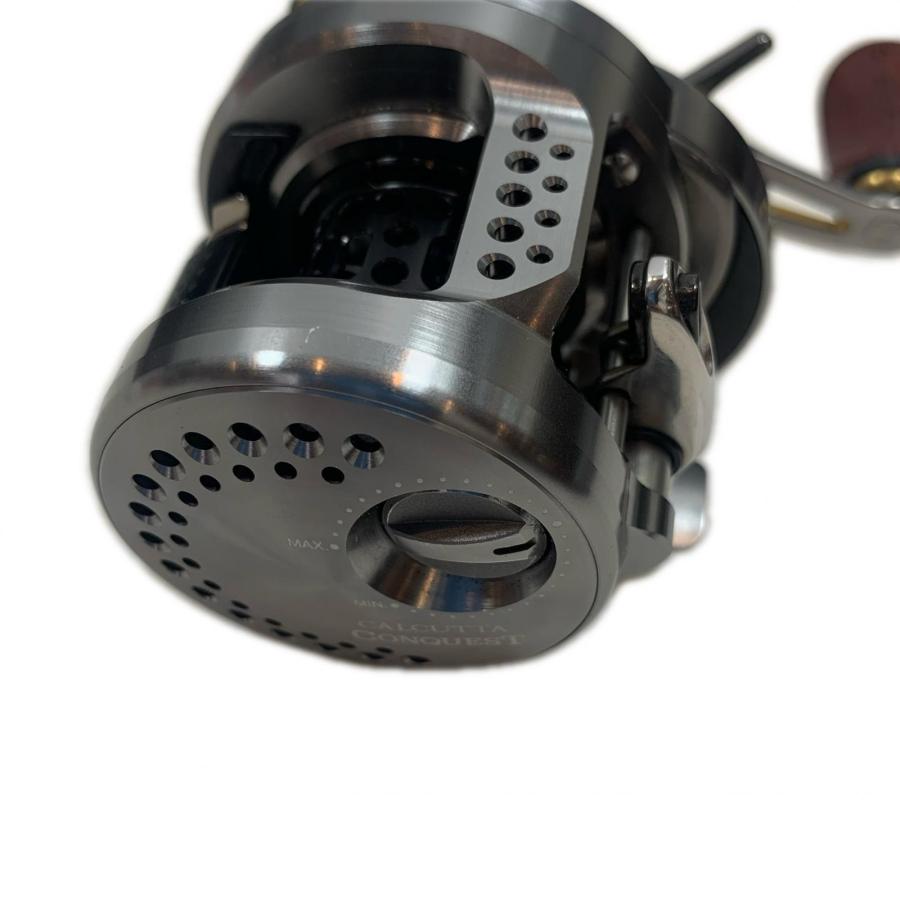 シマノカルカッタコンクエスト　17BFS HG 美品箱付き　中古 SHIMANO シマノ ベイトリール 美品 箱付 17カルカッタコンクエスト BES