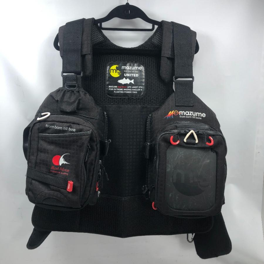 mazume　ライフジャケット レッドムーン フリーサイズ LJ5TH ΣΣ mazume マズメ ライフジャケット レッドムーン REDMOON