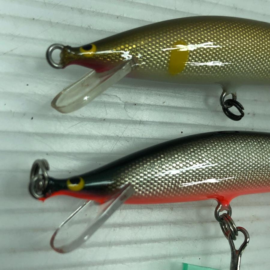 ΣΣ SAURUS ザウルス バルサ50 ルアー ブラウニー 2個 9cm 目立った傷や