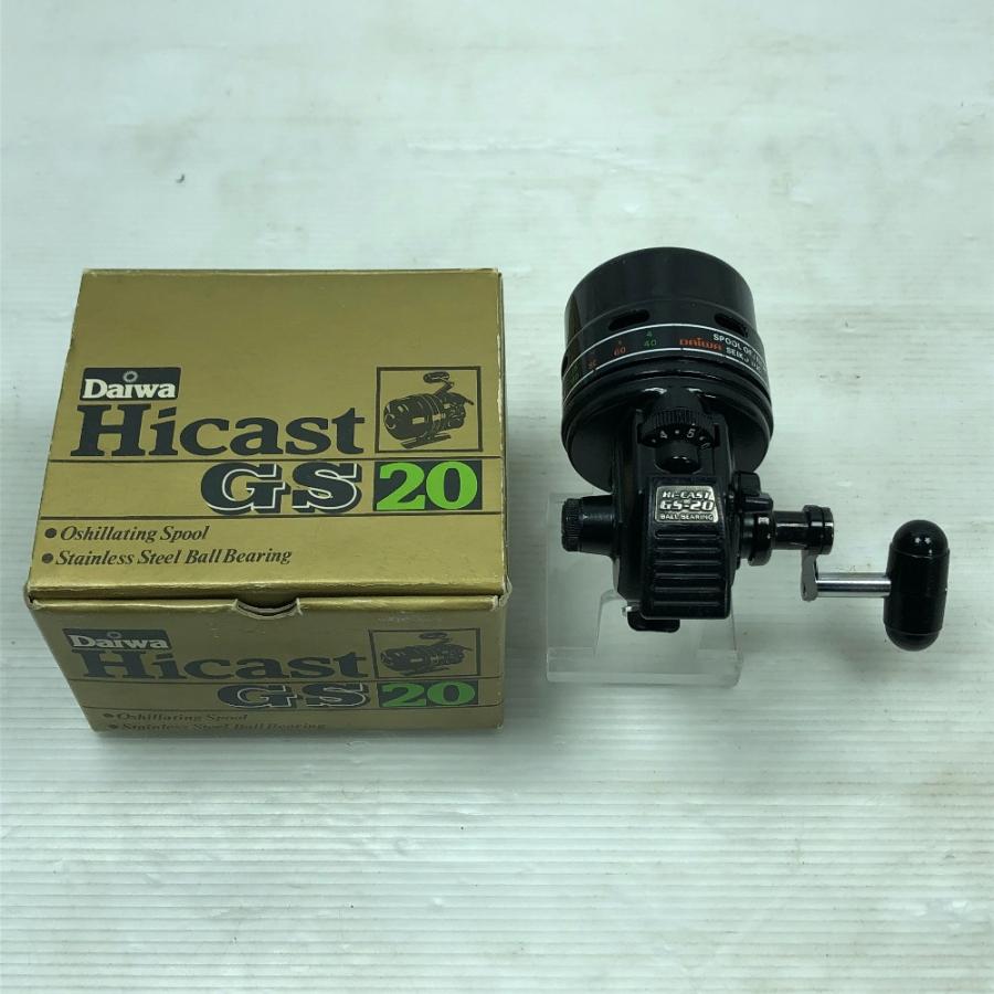 DAIWA ダイワ スピンキャストリール Hi-Cast ハイキャスト GS20 やや傷