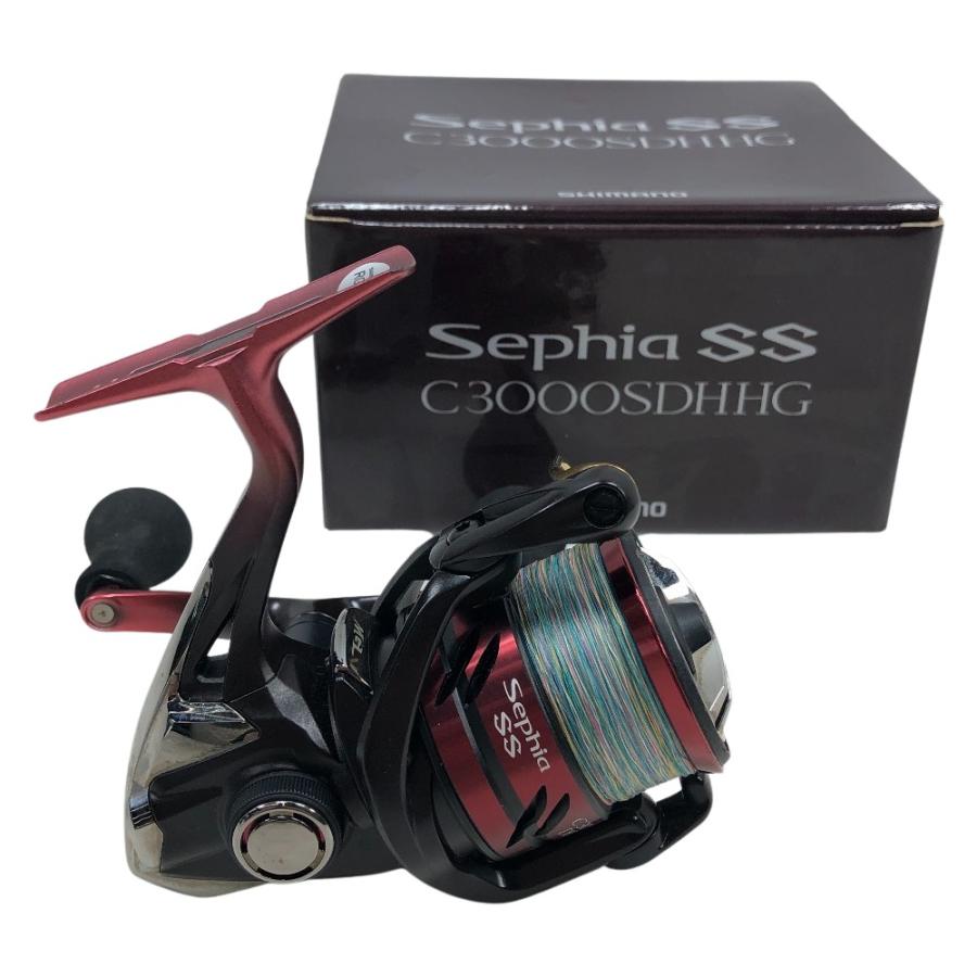 未使用　シマノ　19セフィアSS C3000SHG スピニングリール　釣り SHIMANO シマノ スピニングリール 19セフィアSS C3000SDHHG 38803 傷や