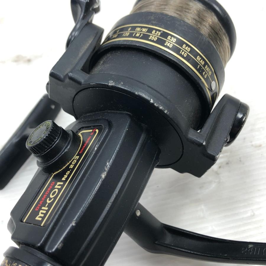 大森製作所(DIAMOND) ダイアモンド スピニングリール マイコン203 やや