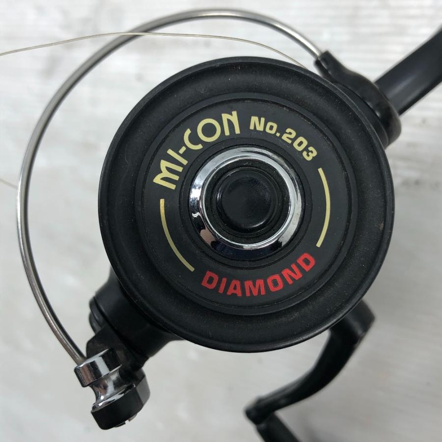 大森製作所(DIAMOND) ダイアモンド スピニングリール マイコン203 やや
