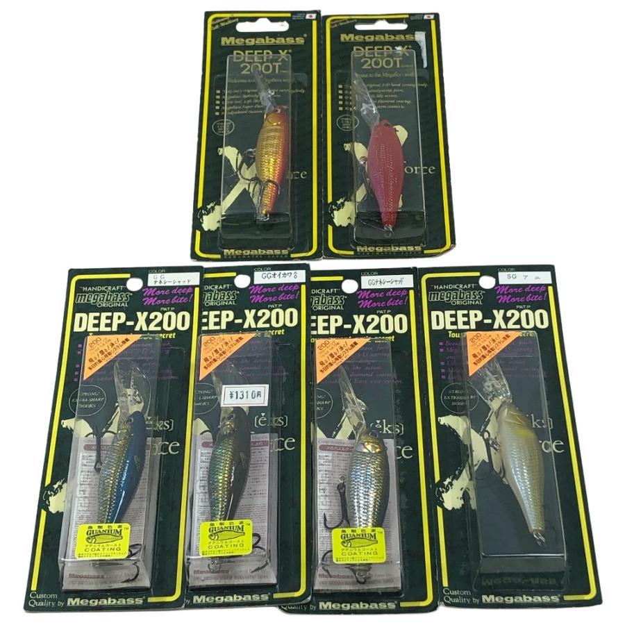 ΣΣ Megabass メガバス ルアー DEEP-X200 4個 200T 2個まとめ 未使用