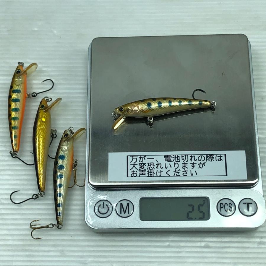チップミノー4SF 3点 ΣΣ スカジットデザインズ ルアー チップミノー 7個まとめ やや傷や汚れ