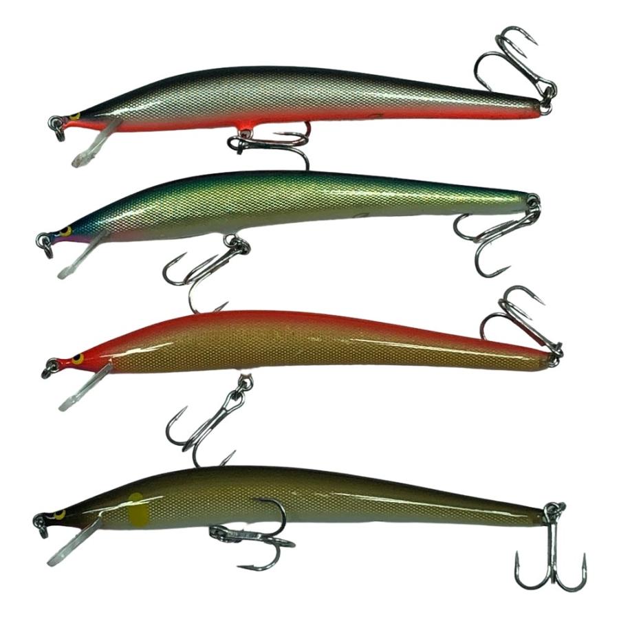 ΣΣ SAURUS ザウルス ルアー ミノー バルサ50 ブラウニー11 やや傷や