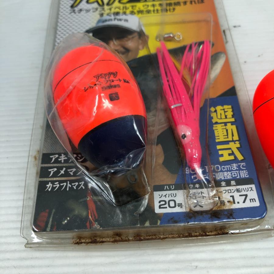 DAIWA ダイワ アキアジ ショットフロート 大 5個まとめ やや傷や汚れありの画像