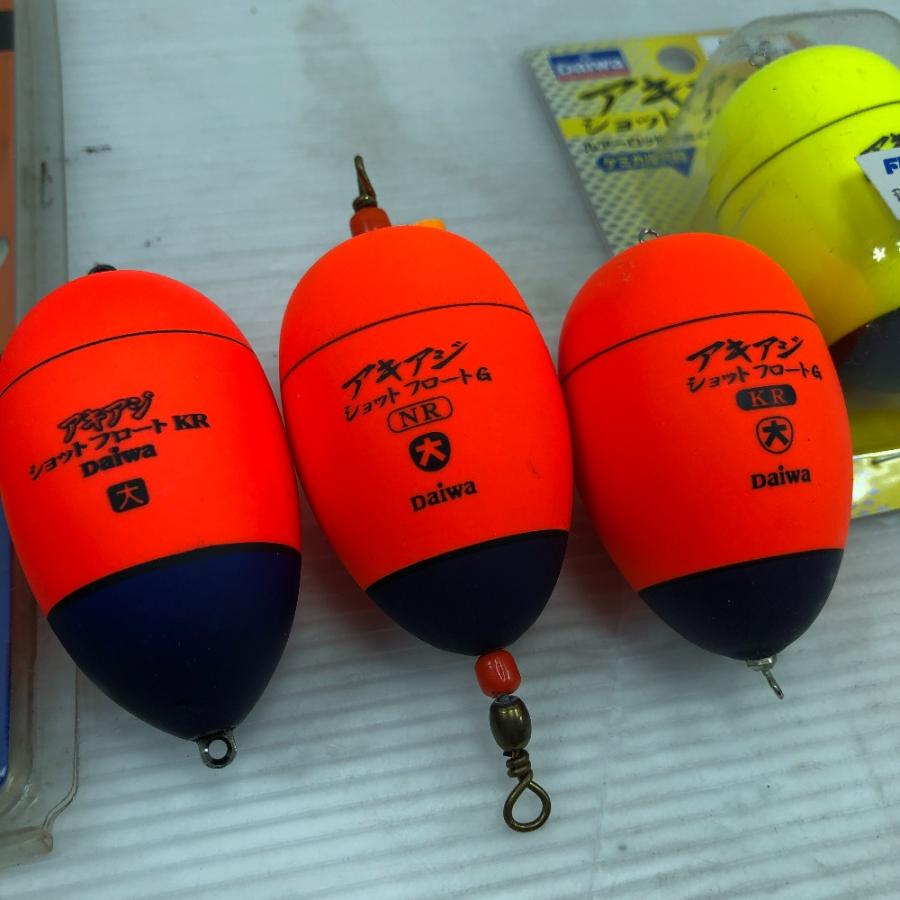 DAIWA ダイワ アキアジ ショットフロート 大 5個まとめ やや傷や汚れありの画像