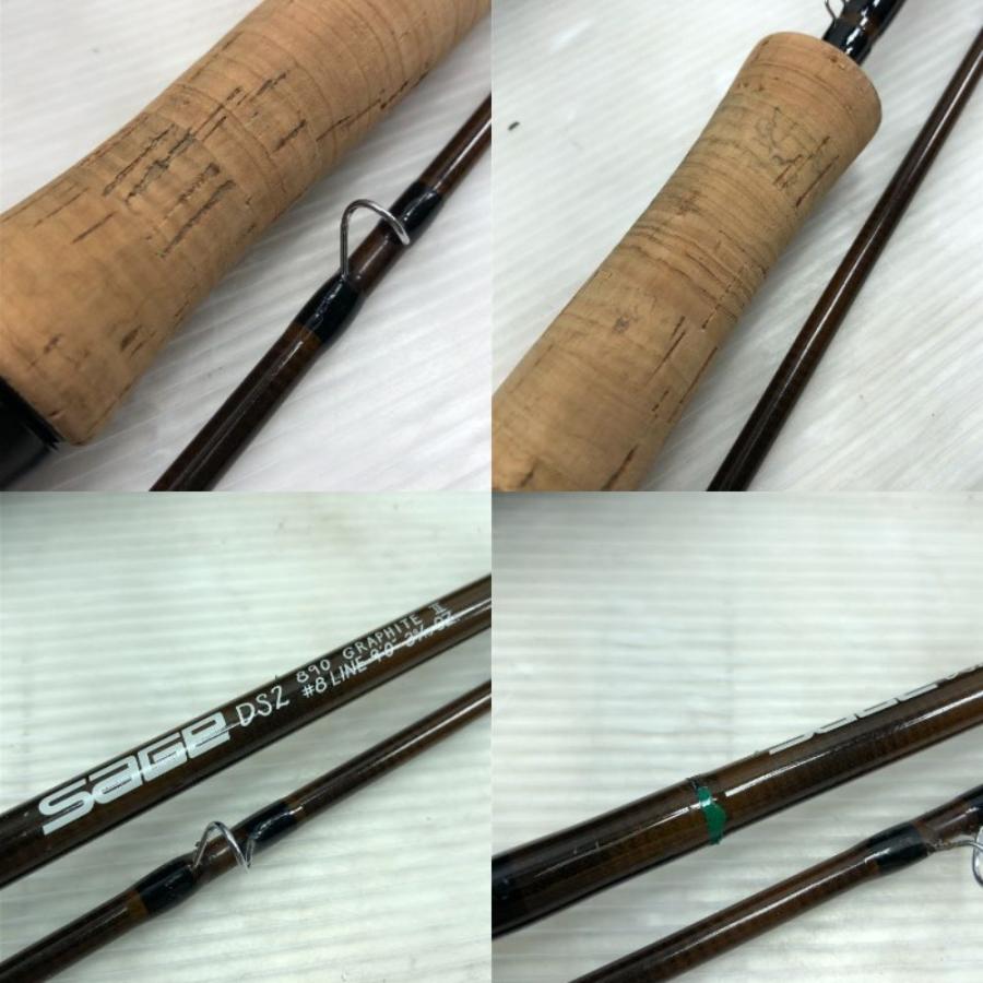 sage セージ フライロッド DS2 890 グラファイトII #8 やや傷や汚れ