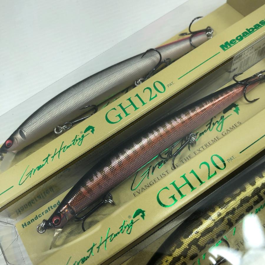 Megabass メガバス ルアー グレートハンティング GH120 4個まとめ Megabass メガバス ルアー グレートハンティング GH120 4個まとめ 未