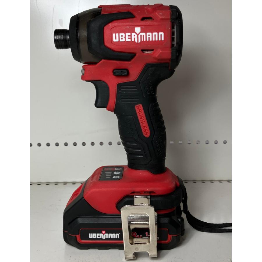 ЗЗ UBERMANN ウーバマン 18V インパクトドライバ 充電器 バッテリー×2
