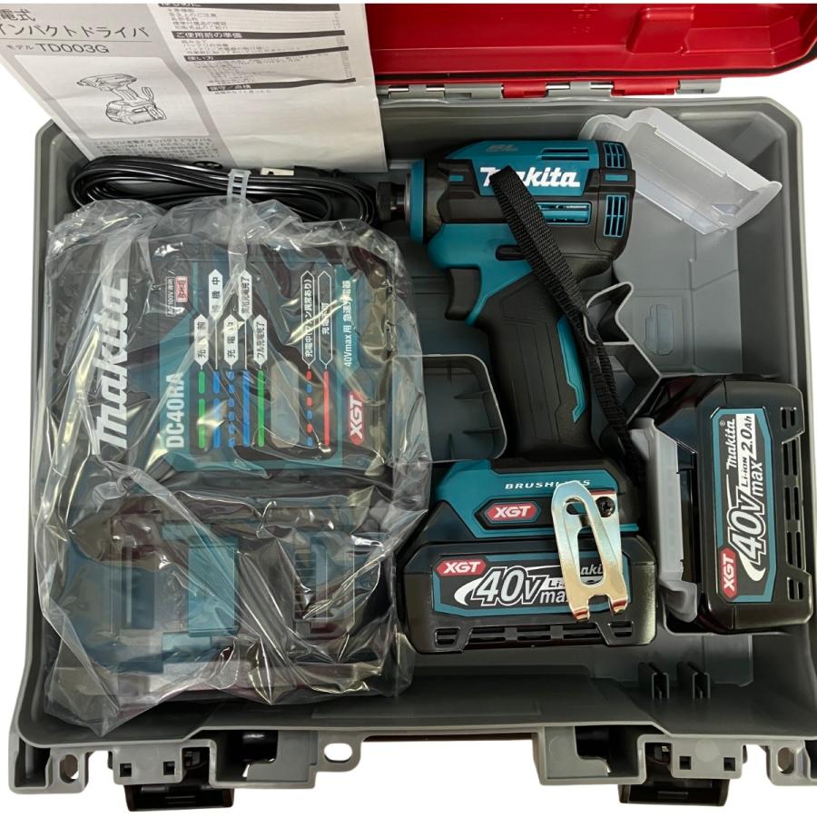 ЗЗ MAKITA マキタ (2) 40v インパクトドライバ バッテリーx2 ЗЗ MAKITA マキタ (2) 40v インパクトドライバ バッテリーx2