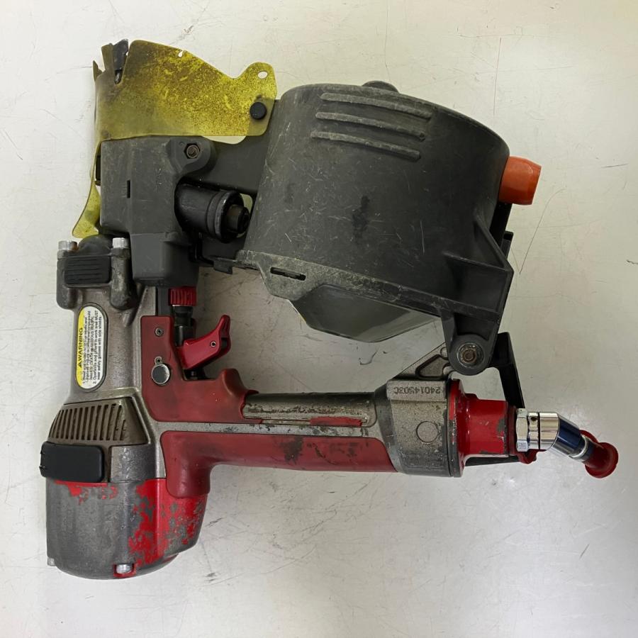 ЗЗ MAX マックス 75mm 高圧 エア釘打ち機 ケース付 HN-75 レッド ЗЗ MAX マックス 75mm 高圧 エア釘打ち機 ケース付 HN-75 レッド