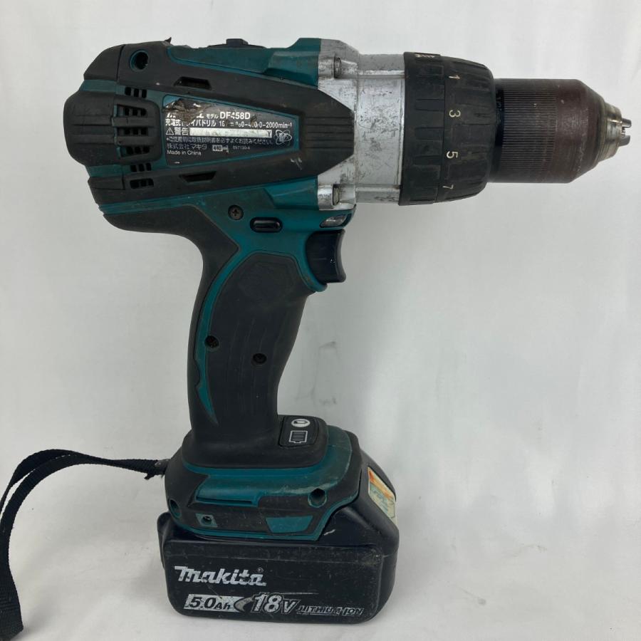 ЗЗ MAKITA マキタ 18V 充電式ドライバドリル バッテリー×1付 ЗЗ MAKITA マキタ 18V 充電式ドライバドリル バッテリー×1付