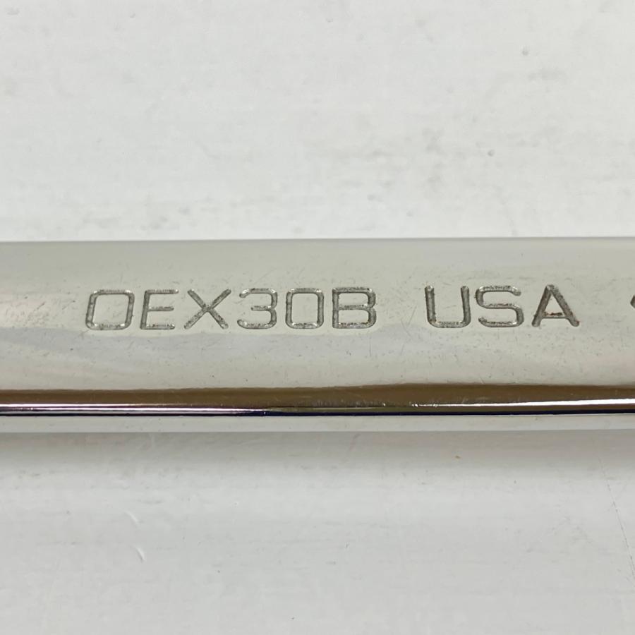 ЗЗSnap-on スナップオン 15/16インチ コンビネーションレンチ 本体のみ OEX30B シルバー ЗЗ Snap-on スナップオン 15/16インチ コンビネーションレンチ 本体