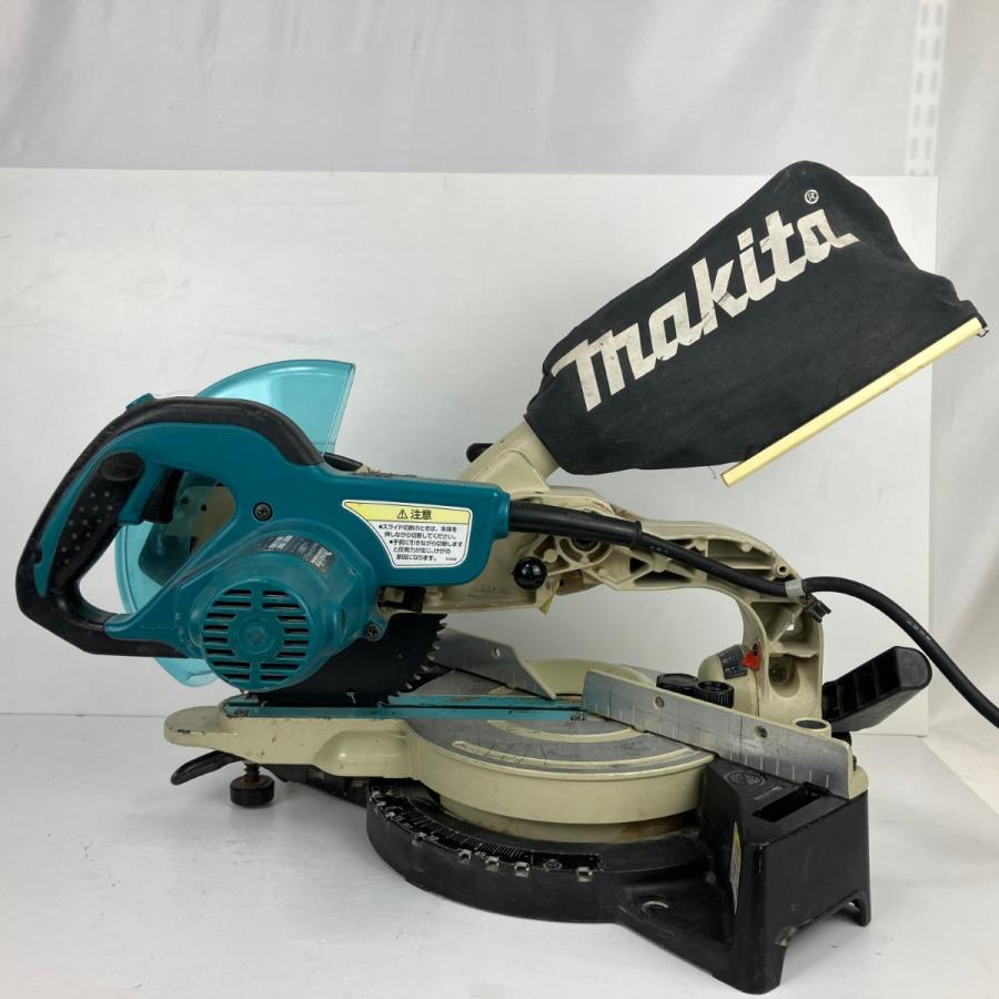 Makita - ЗЗMAKITA マキタ 100v 165mm スライド丸のこ LS0611 ブルー ЗЗ MAKITA マキタ 100v 165mm スライド丸のこ LS0611 ブルー 傷