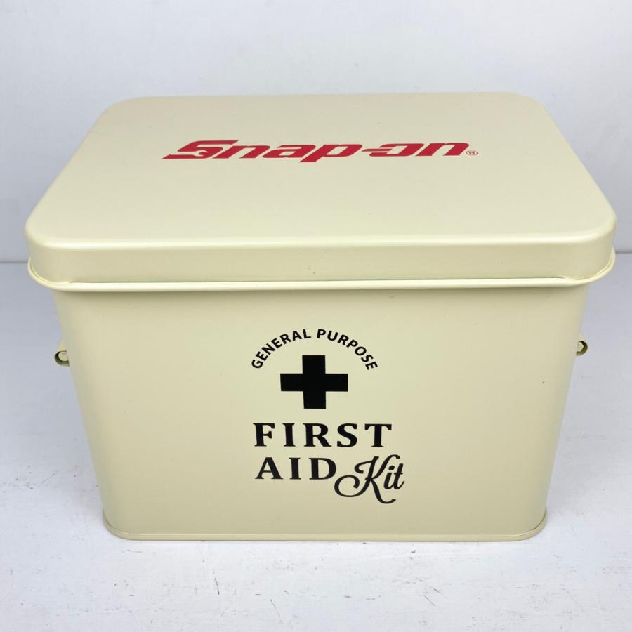 ЗЗSnap-on スナップオン 16×22.5×17cm 救急箱 本体のみ END1380FABI アイボリー ЗЗ Snap-on スナップオン 16×22.5×17cm 救急箱 本体のみ END1380FABI