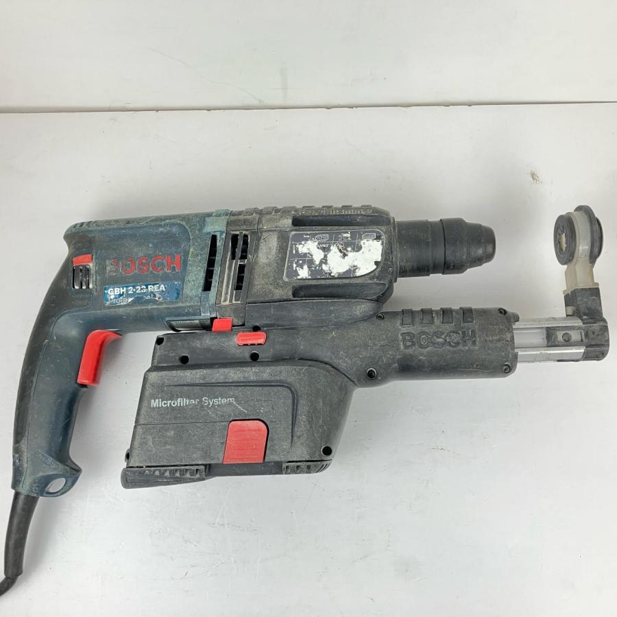 ЗЗBOSCH ボッシュ 100v コード式ハンマドリル 集じんシステム・ケース付 GBH2-23REA ネイビー ЗЗ BOSCH ボッシュ 100v コード式ハンマドリル 集じんシステム・ケース