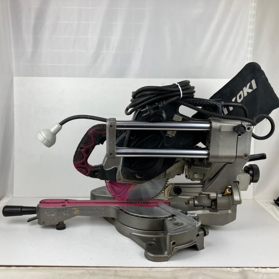 ЗЗ HITACHI 日立 100v 190mm スライド丸のこ C7RSHC ピンク 傷や汚れ