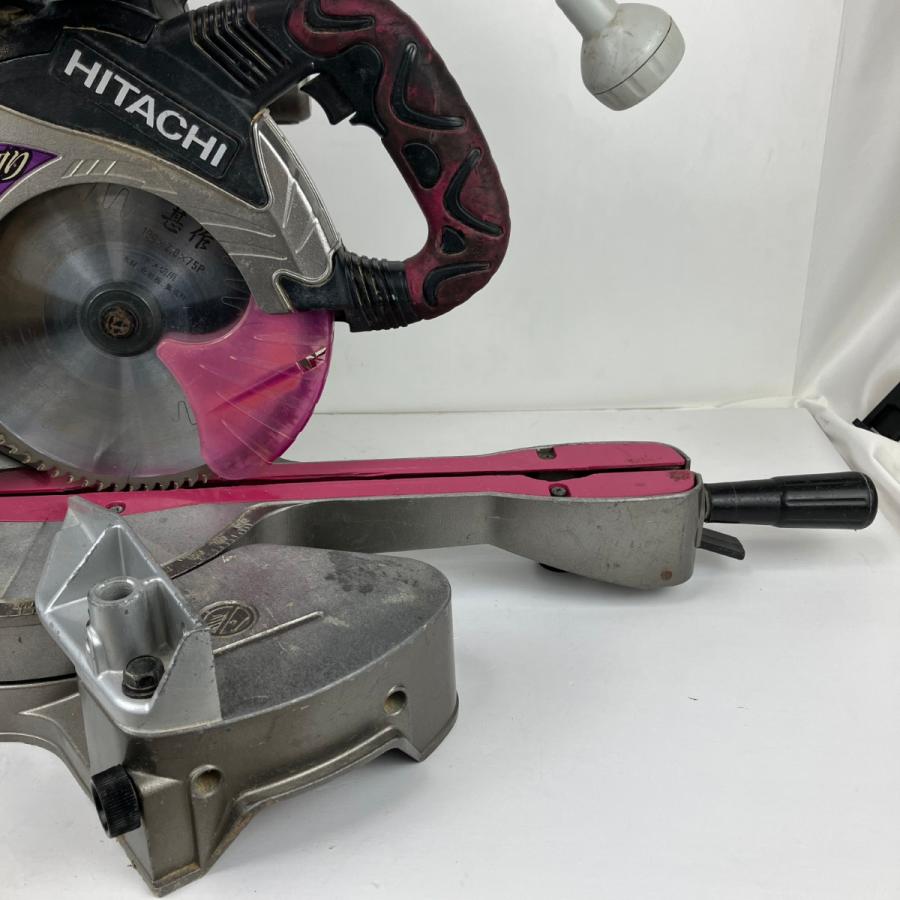 ЗЗ HITACHI 日立 100v 190mm スライド丸のこ C7RSHC ピンク 傷や汚れ