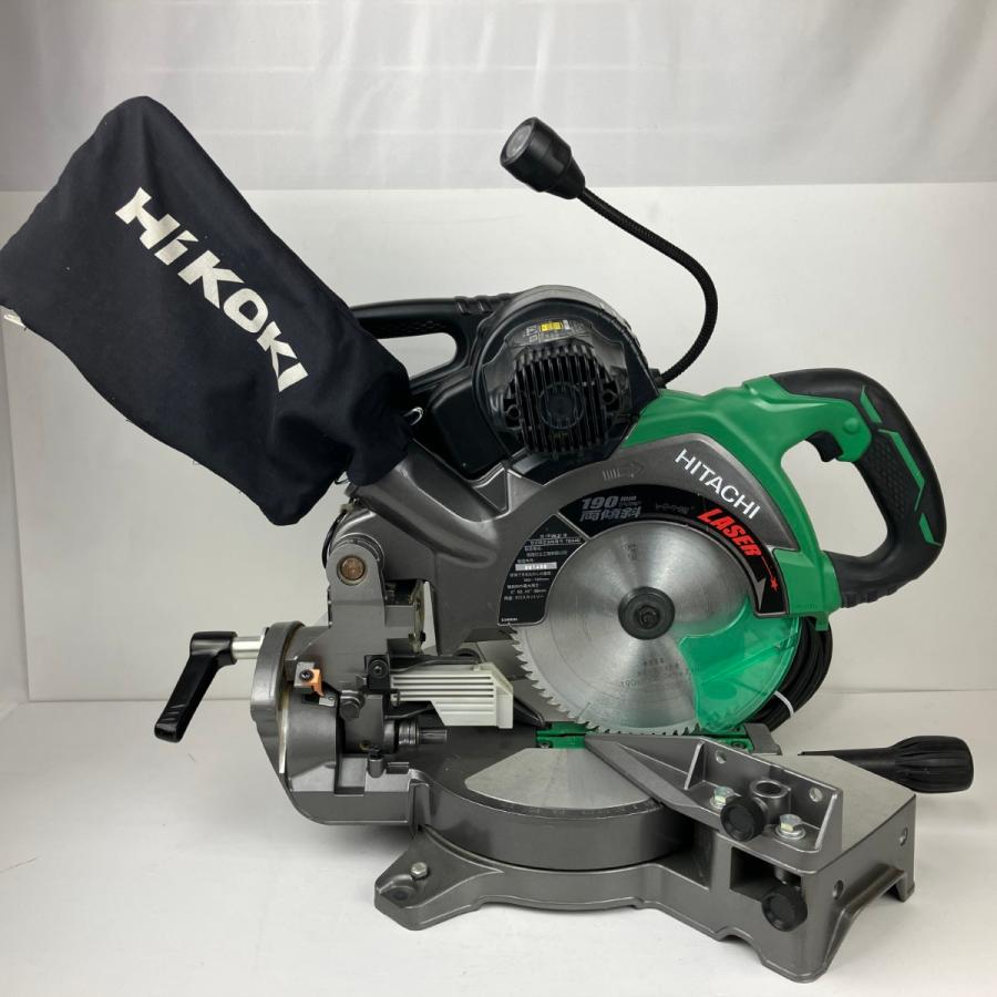 ЗЗHITACHI 日立 100v 190mm 卓上丸のこ C7FCH グリーン×ブラック