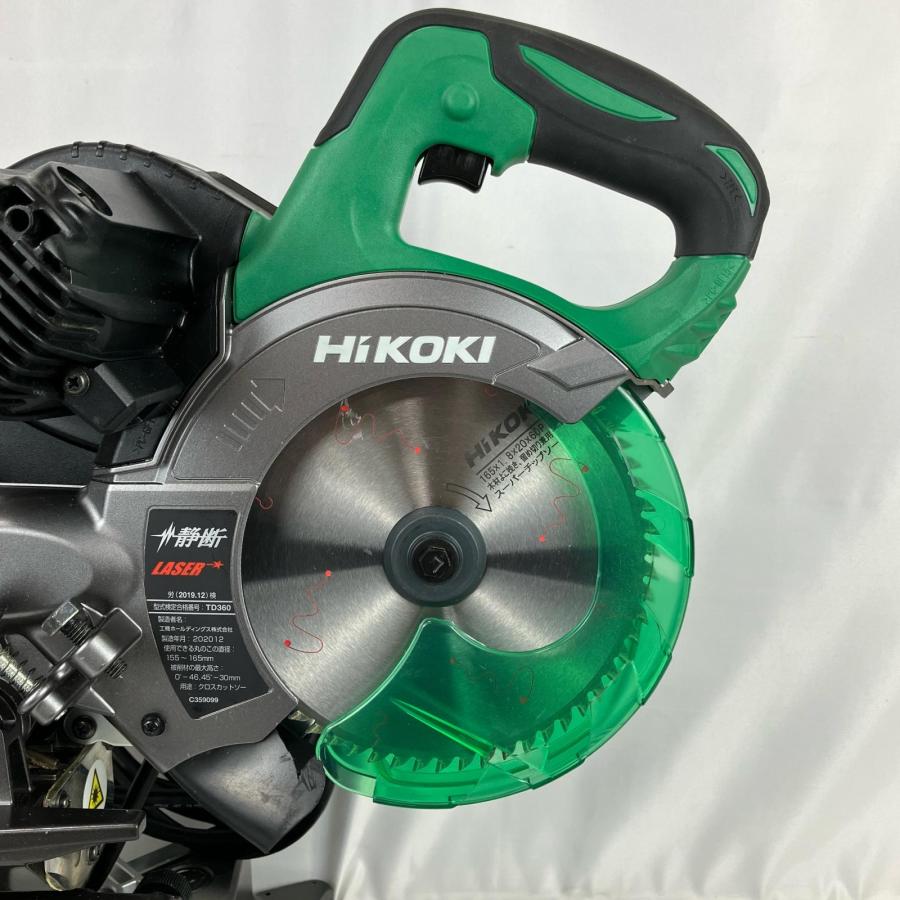 ЗЗ HiKOKI ハイコーキ 165mm 100v スライド丸のこ 本体のみ